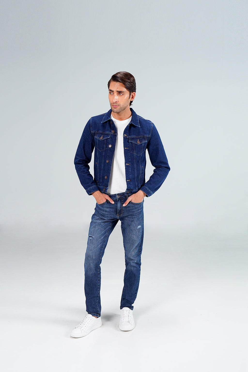 Denim jacket Dark Wash shop at Rockstar Jeans