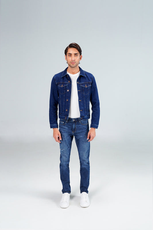 Denim jacket Dark Wash shop at rockstar jeans