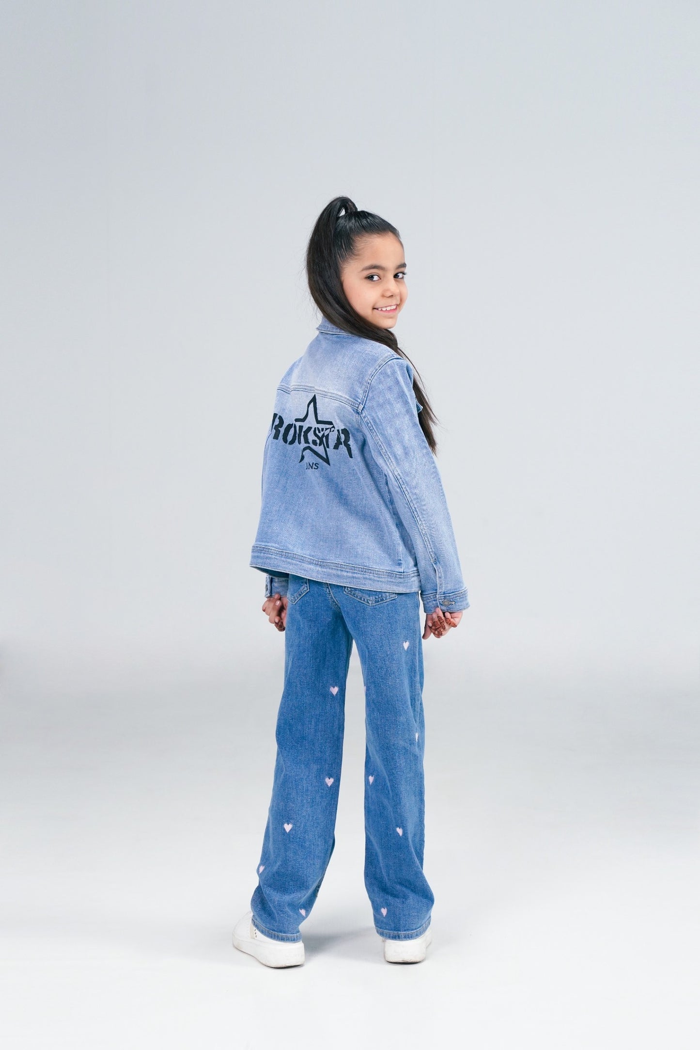 Denim Trucker Jacket Light Blue shop at Rockstar Jeans