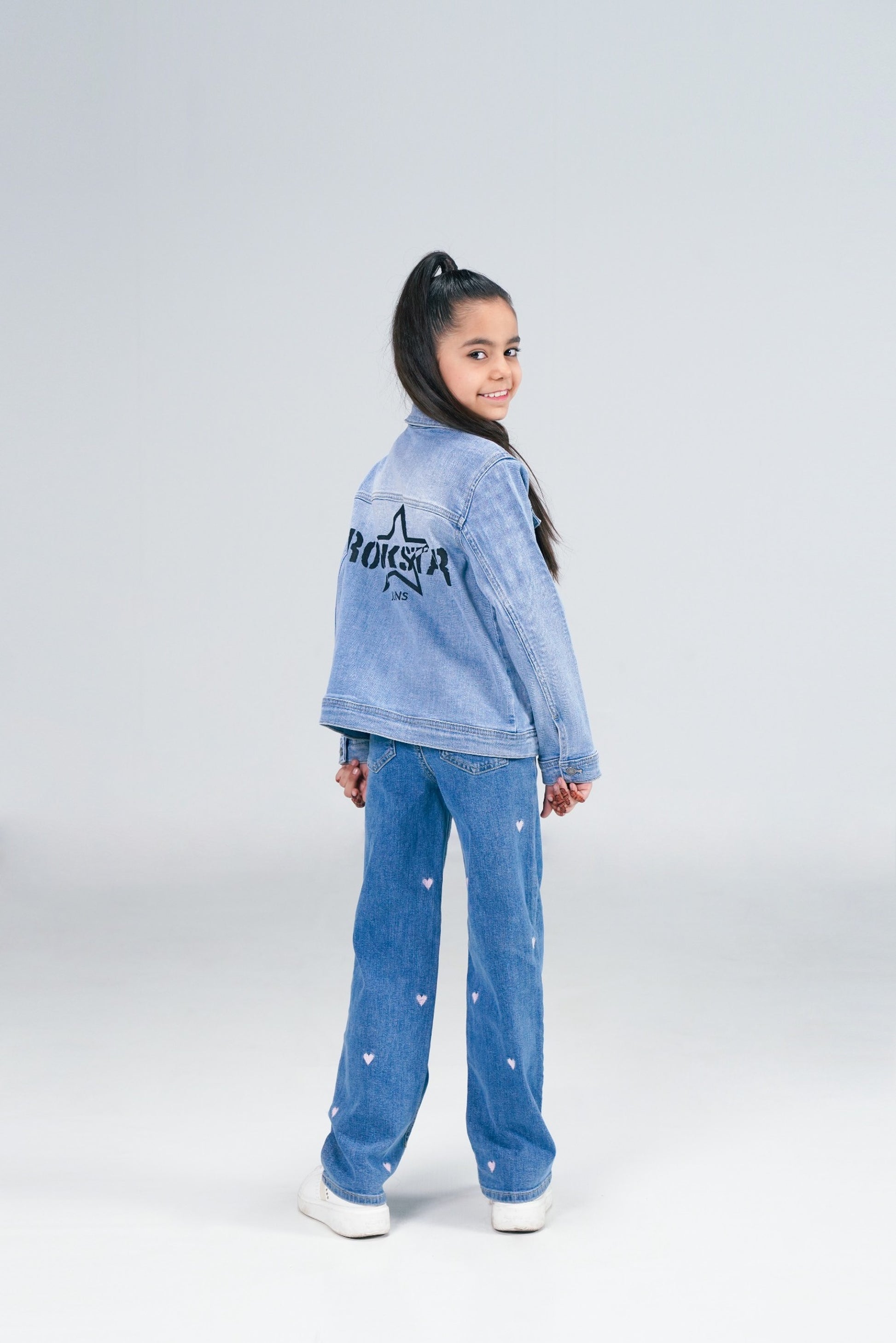 Denim Trucker Jacket Light Blue shop at Rockstar Jeans