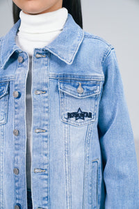 Denim Trucker Jacket Light Blue