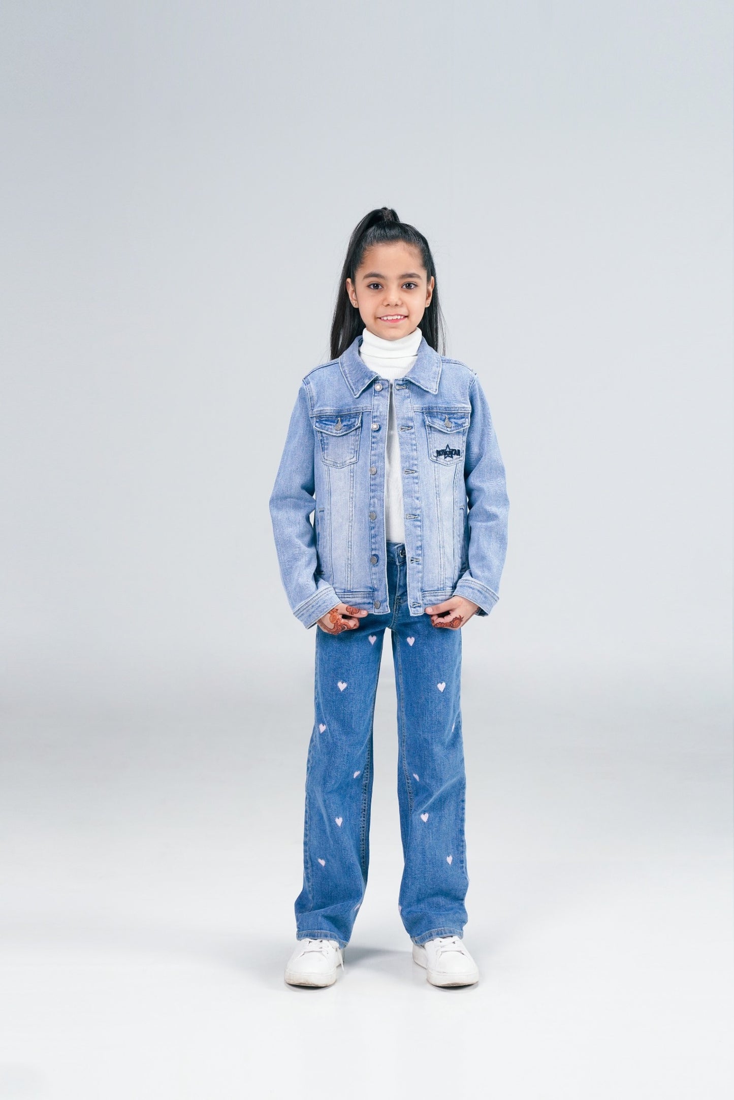 Denim Trucker Jacket Light Blue shop at rockstar jeans