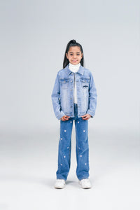 Denim Trucker Jacket Light Blue