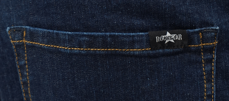 Rockstar Jeans / Lightweight Straight Jeans Dark Blue