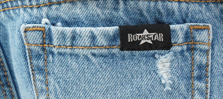 Rockstar Jeans / Ripped Slim Fit