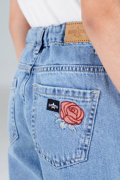 Rosey Straight Jeans shop at Rockstar Jeans
