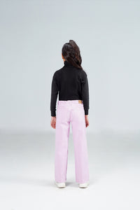 Purple Wide Leg Pant
