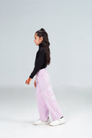 Purple Wide Leg Pant