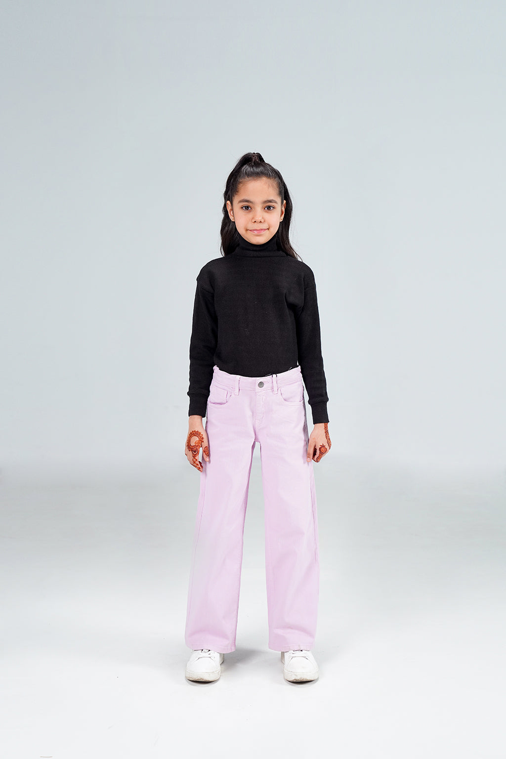 Purple Wide Leg Pant