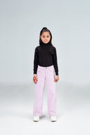 Purple Wide Leg Pant