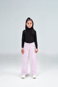 Purple Wide Leg Pant