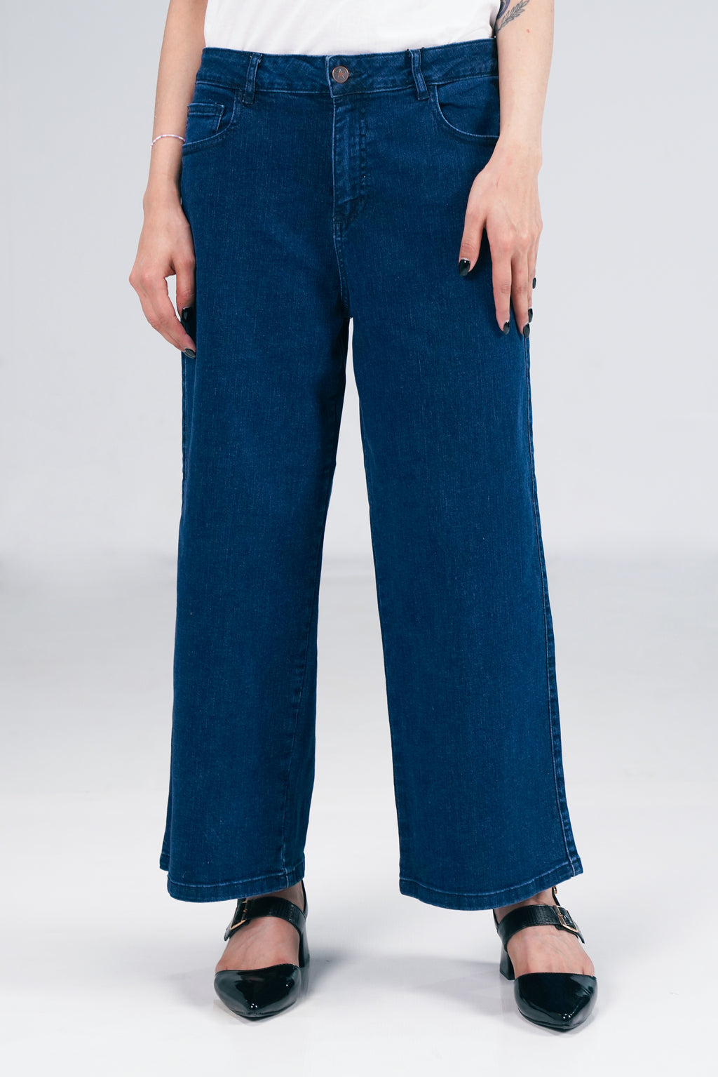Reverie Palazzo Dark Blue shop at Rockstar Jeans
