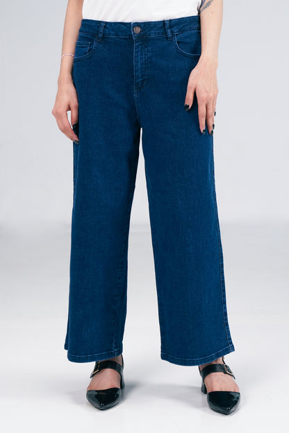 Reverie Palazzo Dark Blue shop at Rockstar Jeans