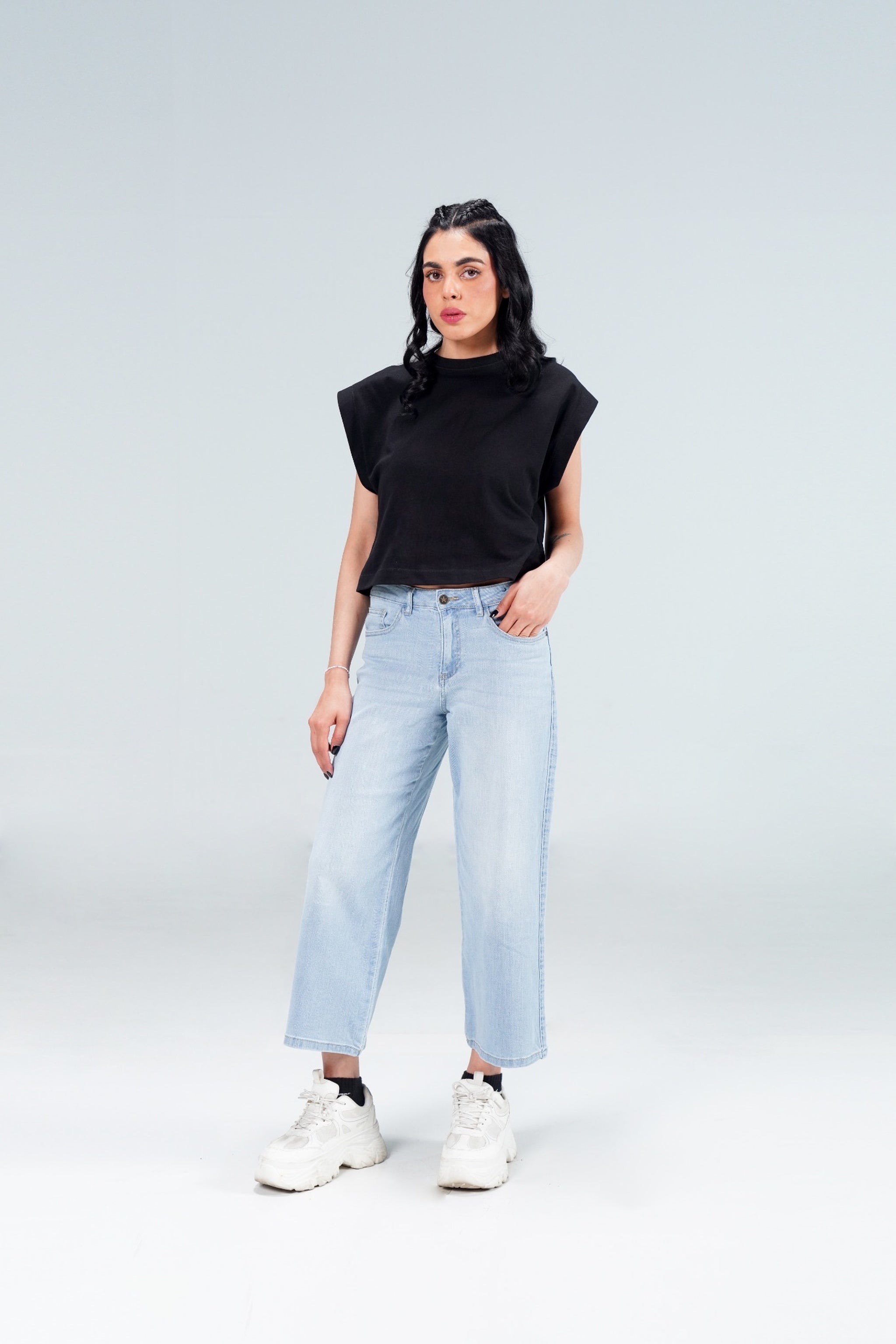 Reverie Palazzo Light Blue