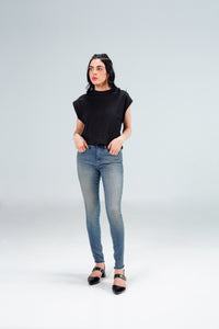 Skinny Fit With Eyelets Tinted