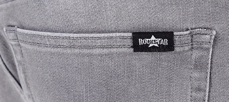 Rockstar Jeans / Skinny Ripped Repaired