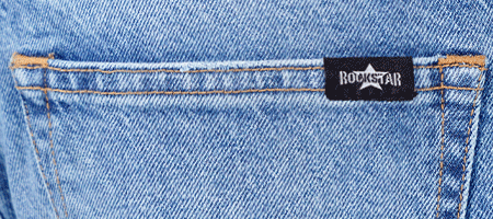 Rockstar Jeans / Loose Straight Fit Medium Blue