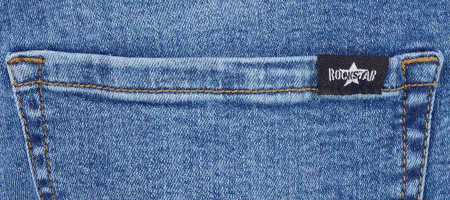Rockstar Jeans / Straight Stretch Jeans