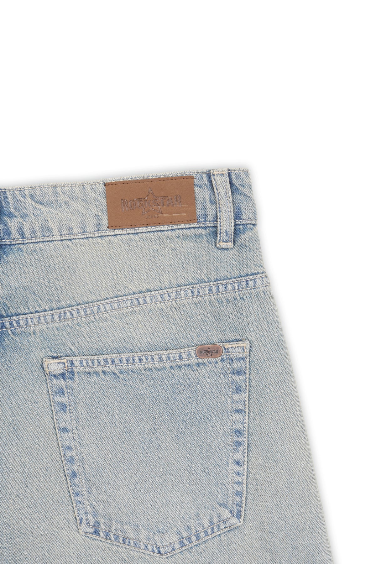 Offset Closure Jeans