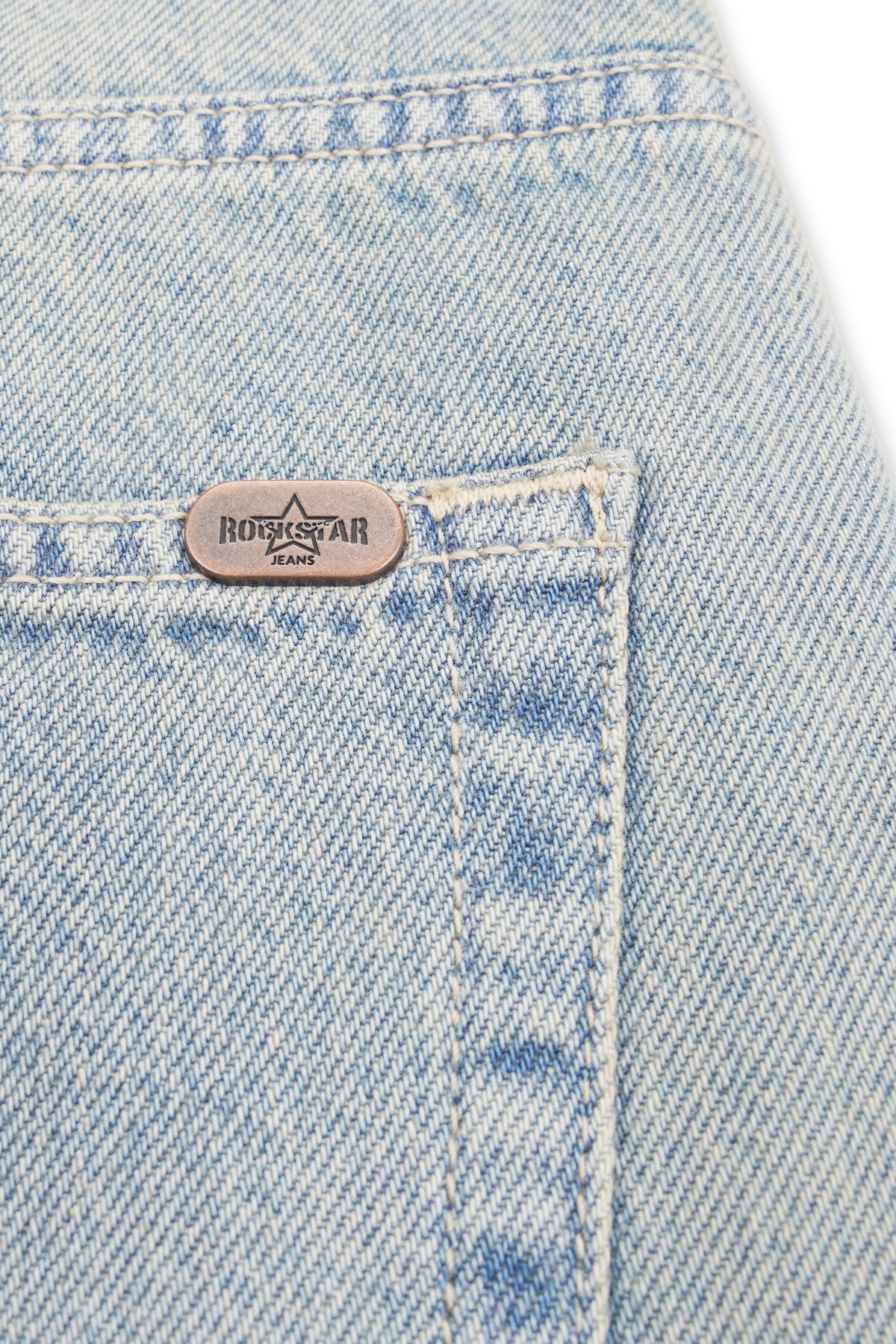 Offset Closure Jeans