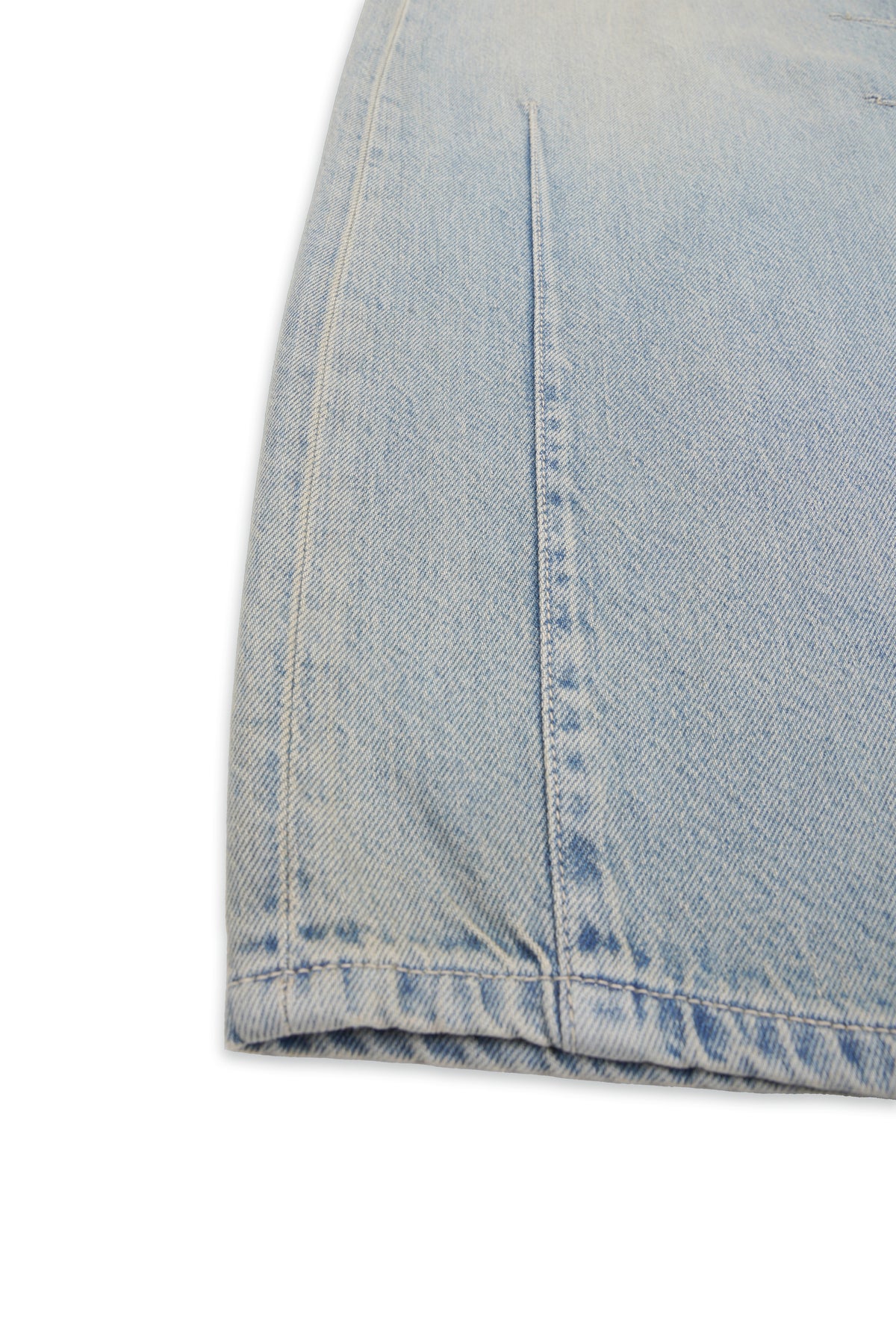 Offset Closure Jeans