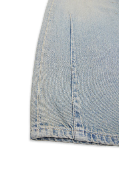 Offset Closure Jeans