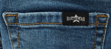 Rockstar Jeans / Rugged Indigo Straight Jeans