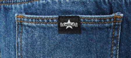 Rockstar Jeans / Wide Leg Dark Blue