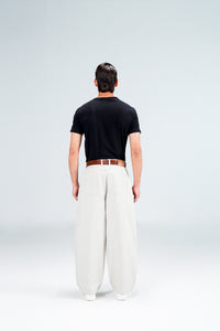 Bamboo Baloon Fit Grey Pant