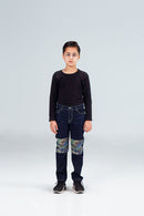 Straight Camokracky Jeans Dark blue