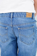 Straight Camokracky Jeans Light blue