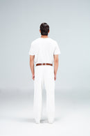 Easy White Classic Pant