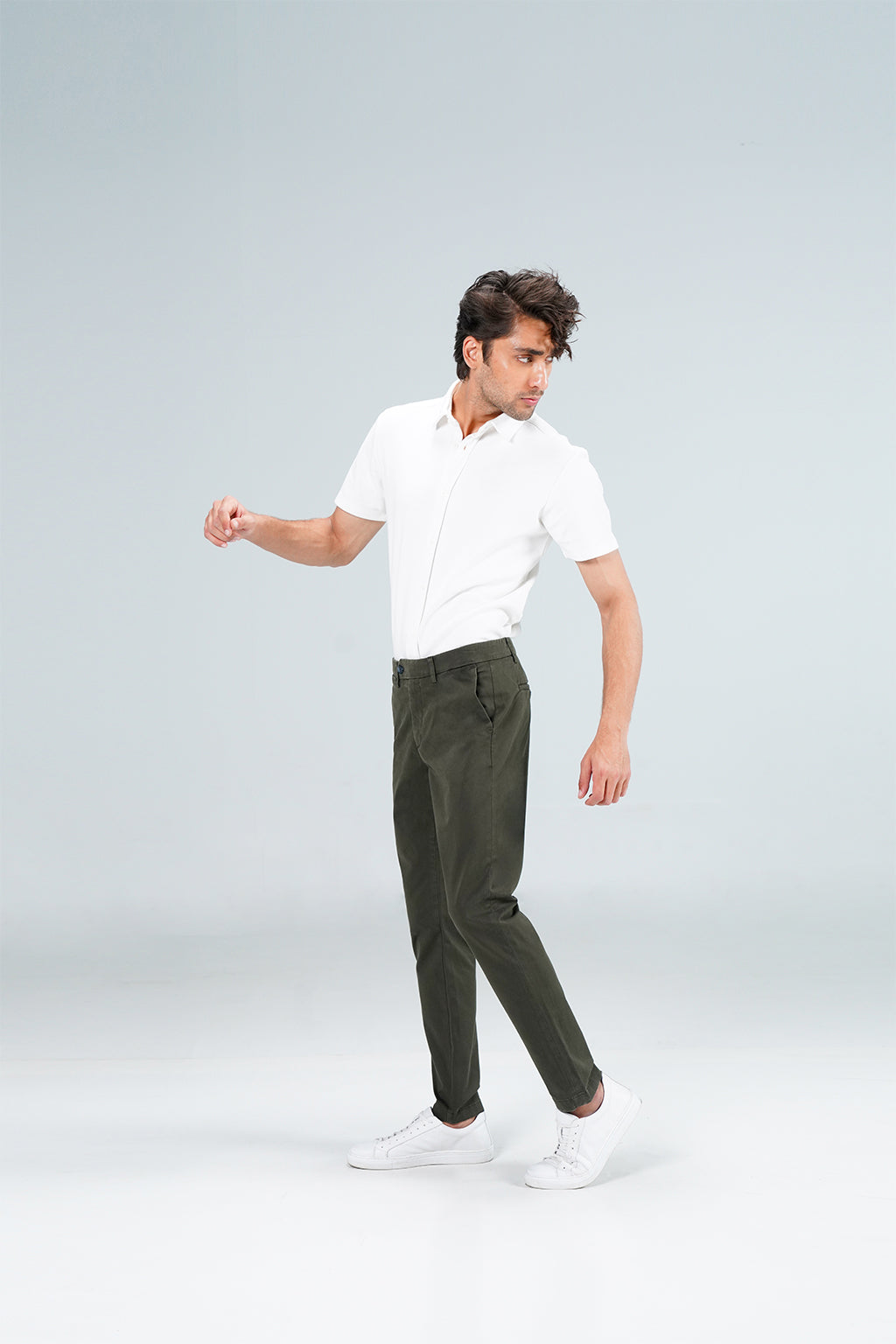 Slim Fit Chino Pant Green