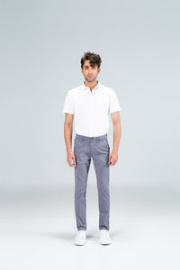 Cropped Leg Chino Grey