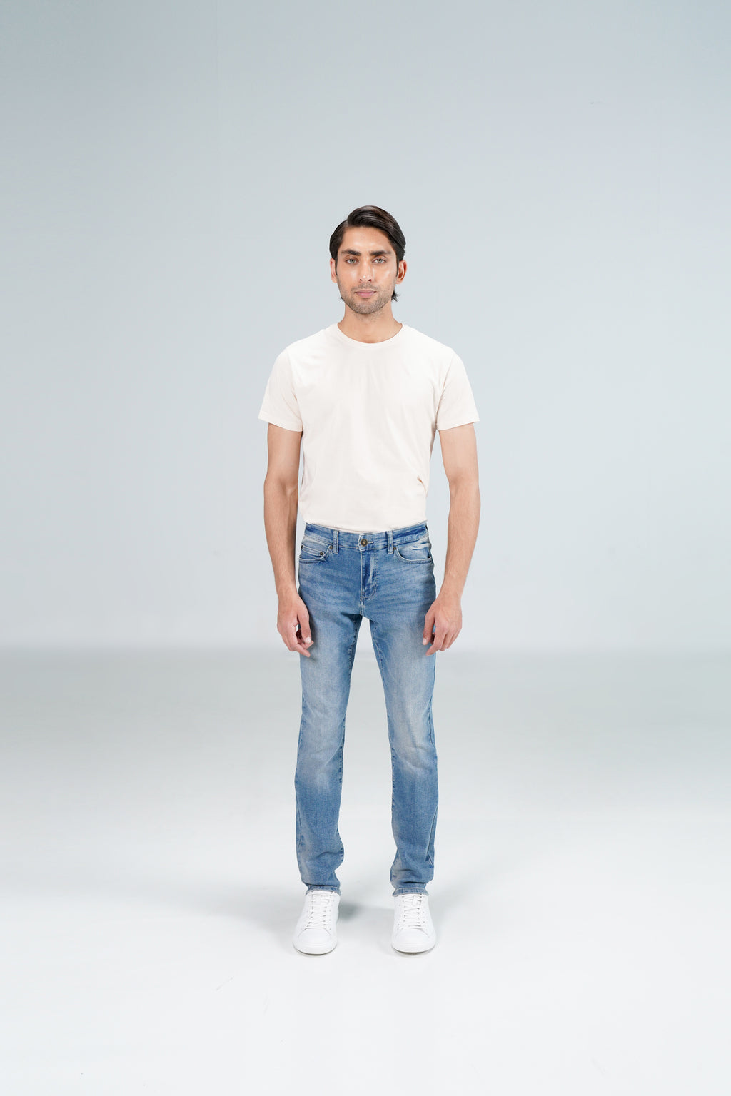 Slim Straight Tinted Jean