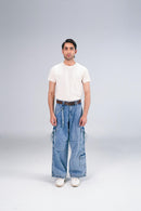 Baggy Acid Wash Cargos