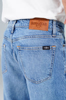 Loose Straight Fit Medium Blue